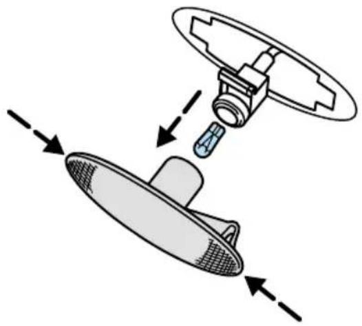 FORD Fiesta (1997) - Seitliche Blinker - 1