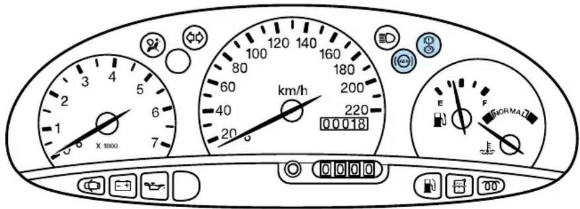 FORD Fiesta (1997) - Instrumententafel - 2