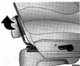 Chrysler Voyager (2001) - Manuelle Verstellung der Vordersitze - 1