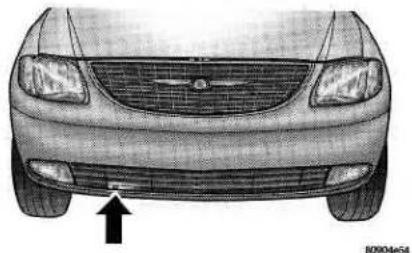 Chrysler Voyager (2001) - Abschlepphaken - 1