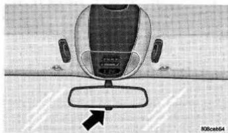 Chrysler Voyager (2001) - Innenspiegel mit Abblendautomatik — Je nach Ausstattung - 1