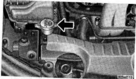 Chrysler Voyager (2001) - Waschflüssigkeit nachfüllen - 1