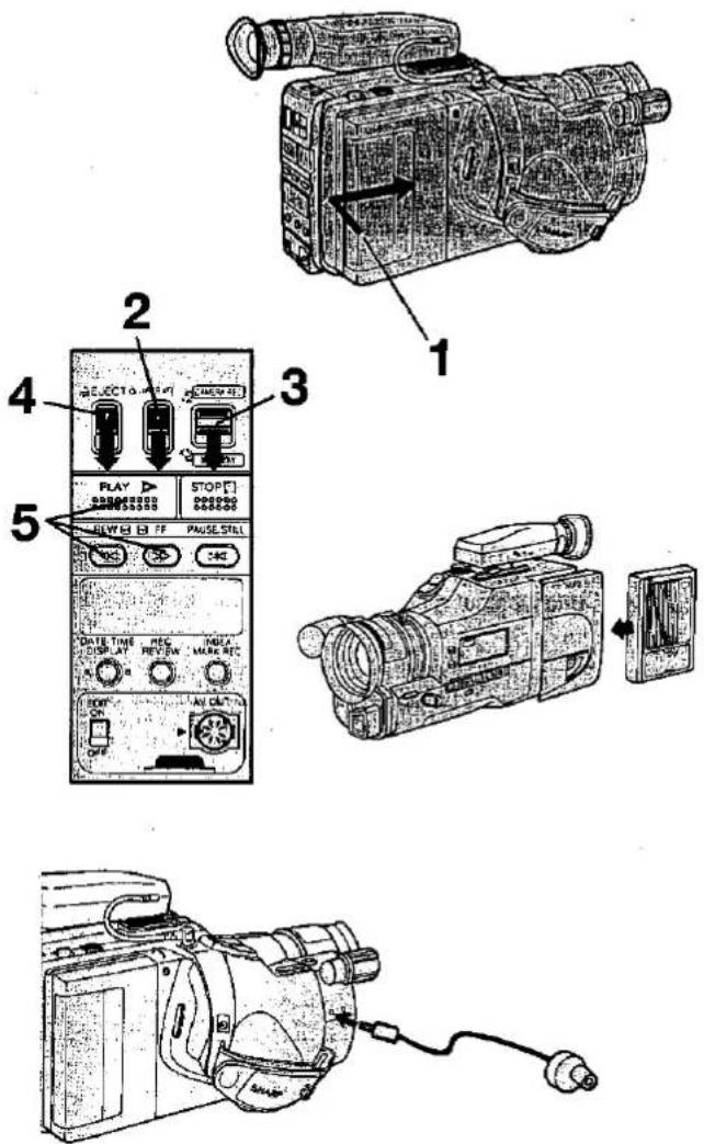SHARP VL-C670S - WIEDERGABE AUF SUCHERBILDSCHIRM - 1