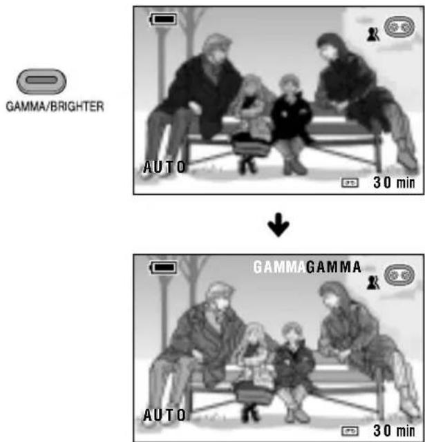 GAMMA/BRIGHTER AUTO 30 min GAMMA GAMMA AUTO 30 min