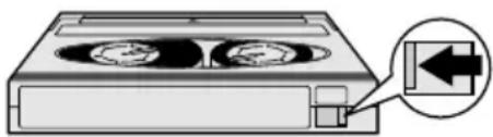 SHARP VL-AH131S - So schützen Sie Ihre Aufnahmen - 1