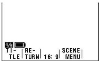 4/5 TLE | RE- | 16:9 | SCENE TURN MENU