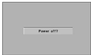 SANYO PLV-Z2 - Ausschalten des Projektors - 2
