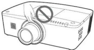 SANYO PLC-XM150 - Vorsichtsmaßnahmen bei der Handhabung des Projektors - 1