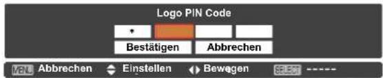 Logo PIN Code * Bestätigen Abbrechen MUL Abbrechen Einstellen Bewagen SELEF ----