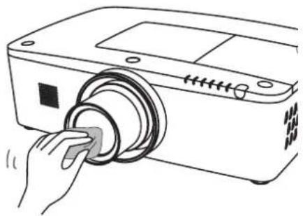 SANYO PLC-XM150 - Objektiv reinigen - 1