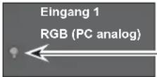 SANYO PLC-XM150 - Eingestellte Eingangsquelle und Lampenkontrolle - 1