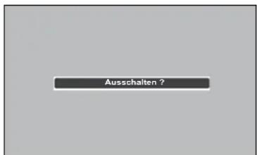 Ausschalten?