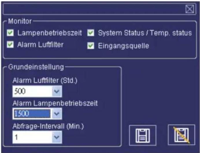Kindermann KX 450W - Systemeinstellung - 2