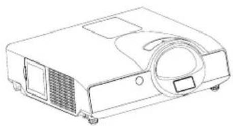 Kindermann KX 450W - Projektor 2. Fernbedienung - 1