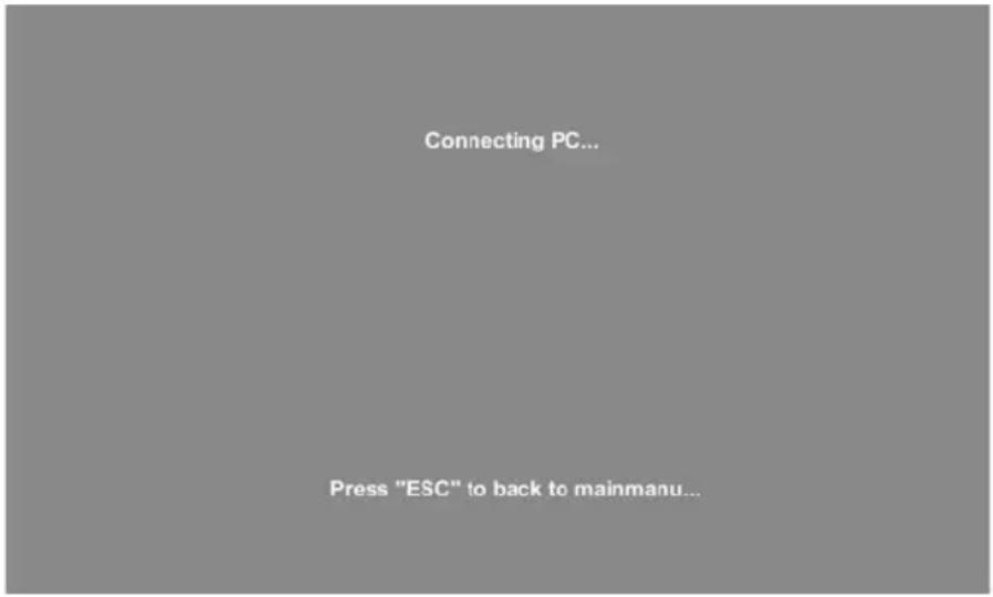 Kindermann KX 3450 - Einstellung für eine PC-Verbindung - 1