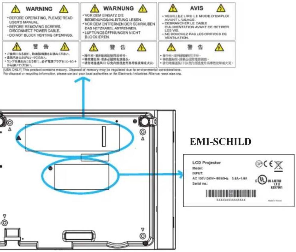 Kindermann KX 3200 - Sicherheitsschilder - 1