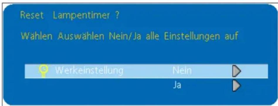 Kindermann KX 2900 - Reset Lampentimer(Betriebszeit-Zähler für Lampe zurücksetzen) - 1