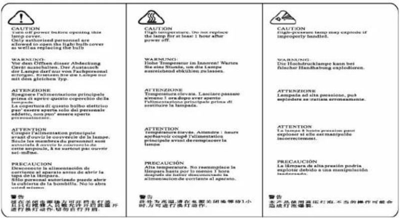 Kindermann KX 2950 - Ort der Produktsicherheitsetiketten - 2