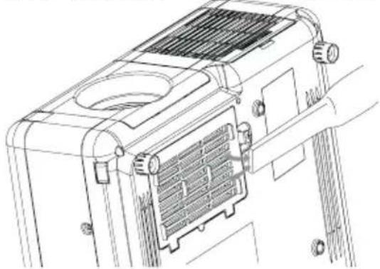Kindermann KX 2800 - Reinigen des Luftfilters - 1