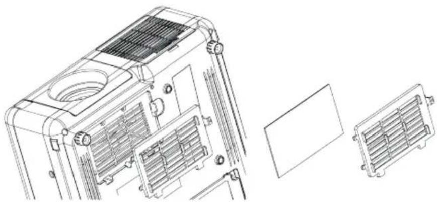 Kindermann KX 2800 - Reinigen des Luftfilters - 2