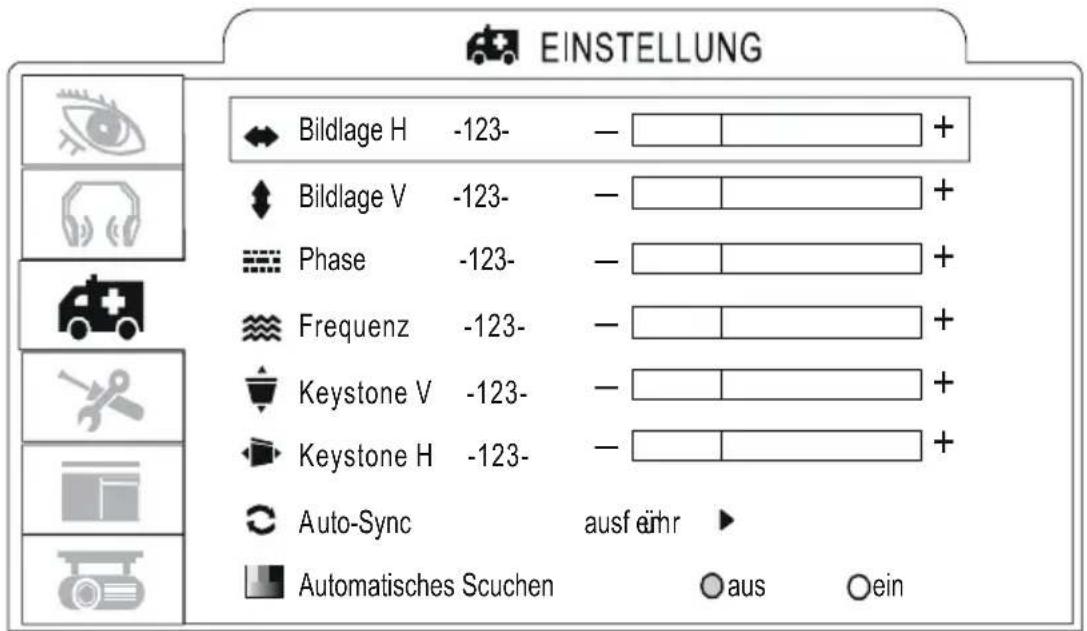 Kindermann KX 2800 - Bedienung über das Tastenfeld: - 5