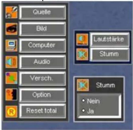 Kindermann KX 2500 - Menü Audio - 2
