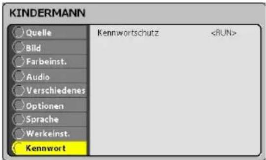 Kindermann KX 150 - Kein Eingabesignal - 5