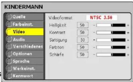 Kindermann KX 150 - Menü Video - 1