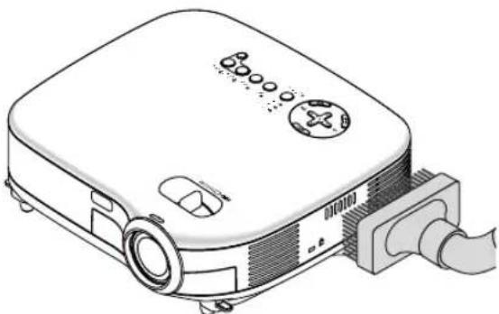 NEC VT570 - Reinigung des Luftfilters: - 1