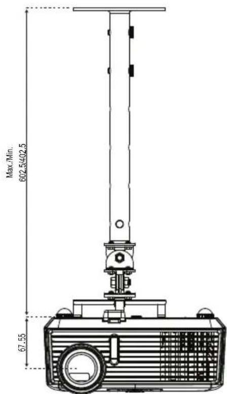 OPTOMA DX733 M - Warning: - 2