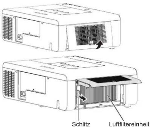 Schlitz Luftfiltereinheit
