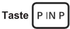 PANASONIC PT-EX500EL - Verwendung der Taste P IN P - 1