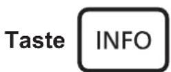 PANASONIC PT-EW630EL - Verwendung der Taste INFO - 1
