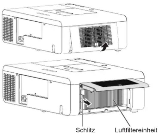 Schlitz Luftfiltereinheit