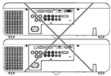 PANASONIC PT-EW630EL - Vorsichtshinweise für die Aufstellung der Projektoren - 2