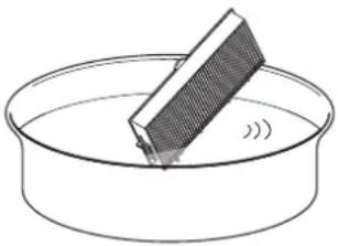 PANASONIC PT-EW630EL - Reinigung des Luftfilters5) - 1