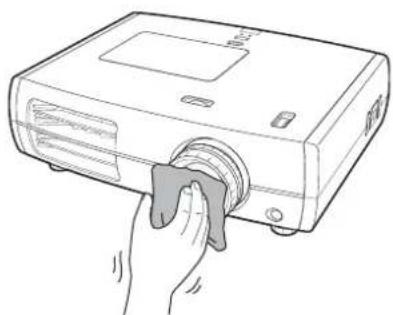EPSON Dreamio EH-TW3500 - Reinigen des Objektivs - 1