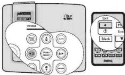 BENQ MP576 - Die Fragefunktion nutzen - 1