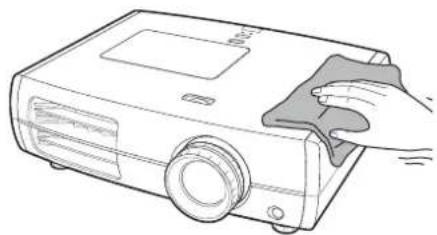 EPSON Dreamio EH-TW2900 - Reinigen des Projektorgehäuses - 1