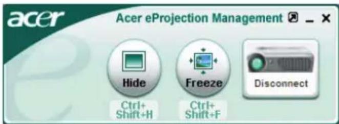ACER PD523P - Hotkey explanation (Kurztasten-Erläuterung) - 1