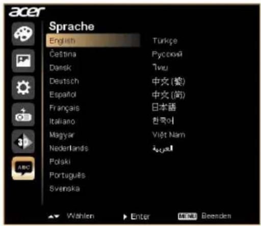 acer Sprache English Turkçe Čeština Русский Dansk Tivu Deutsch 中文(繁) Español 中文(简) Français 日本語 Italiano 한국어 Magyar Việt Nam Nederlands Svenska