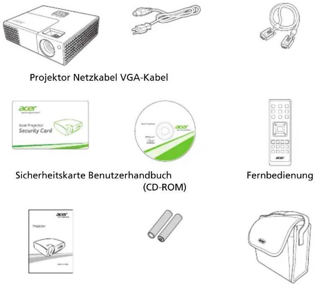ACER H16510BD - Lieferumfang - 1