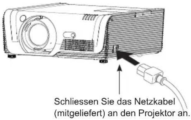 Kindermann KX 6000W - Schliessen Sie das Netzkabel an - 1