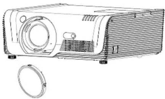 Kindermann KX 6000W - Reinigen das Objektiv des Projektors - 1