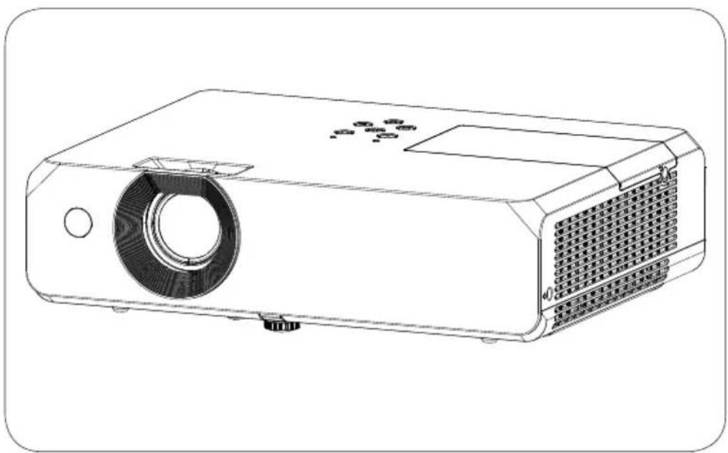 Kindermann KX 535W - LCD Multimedia Projektor - 1