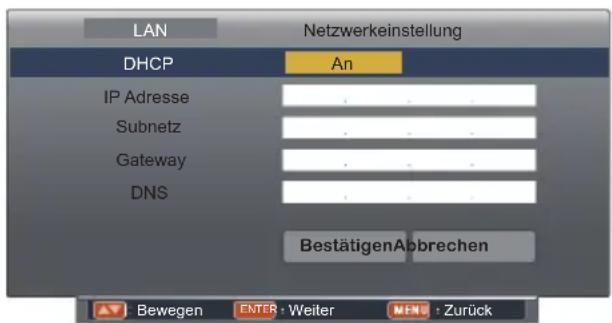Kindermann KX 535W - Einstellung: - 2
