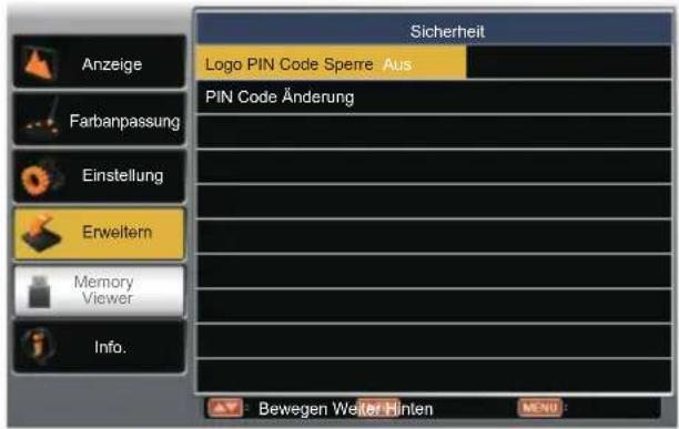 Kindermann KX 535W - PIN Code Änderung - 1