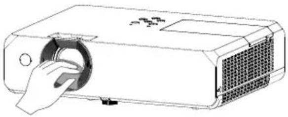 Kindermann KX 535W - Reinigung des Objektivs - 1