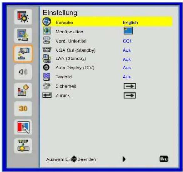 Kindermann KXD 480W - Einstellung - 1