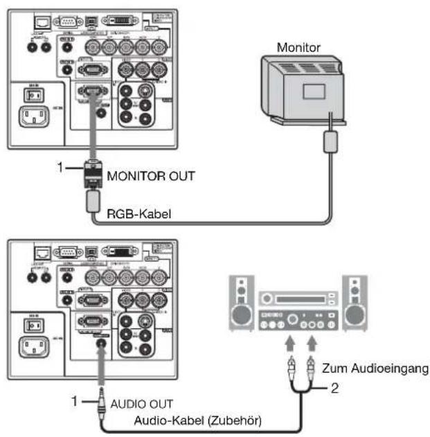 MITSUBISHI XL6500U - Für den Audioanschluss: - 1